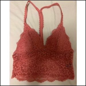 Dynamite T-Strap Lace Bralette Size Small